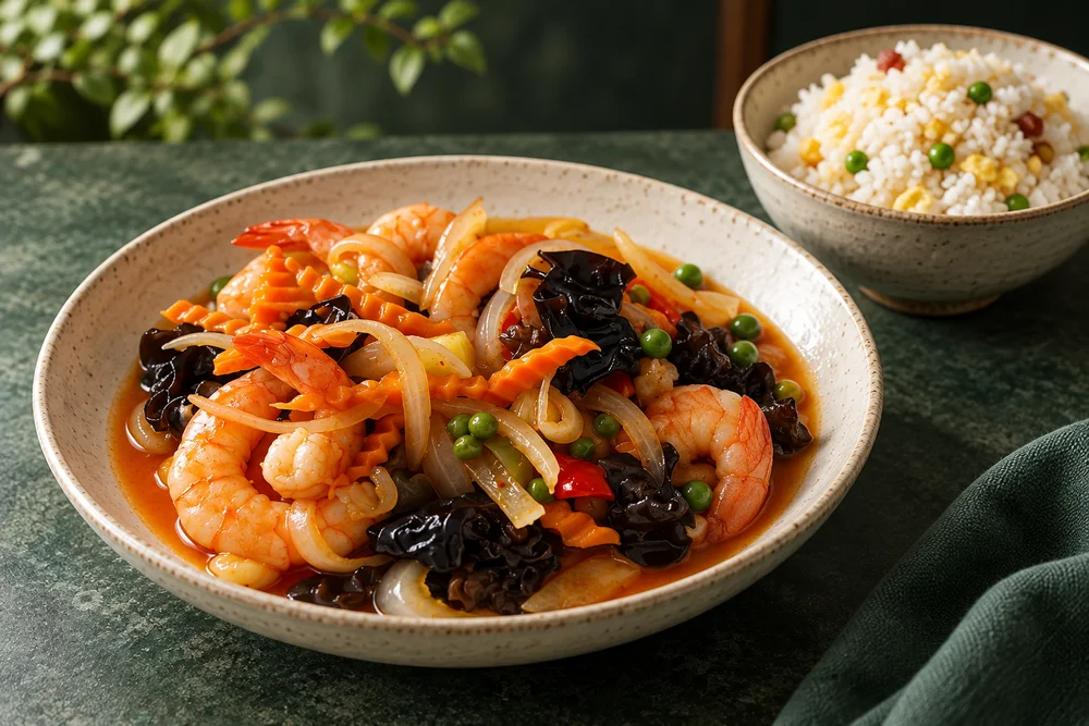 Crevettes aigre-douce